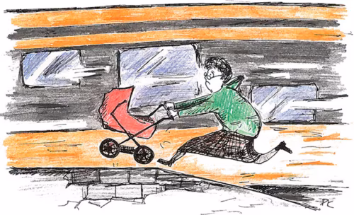 Elronni rongiga v&otilde;ikijuuskmin&otilde;