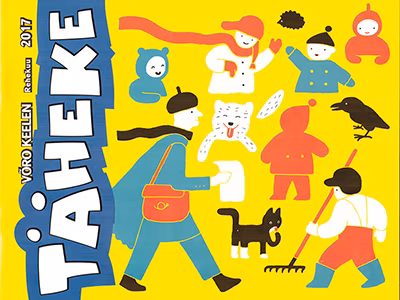 Valmis om saanu vahtsõnõ latsiaokirä Täheke võrokeeline nummõr