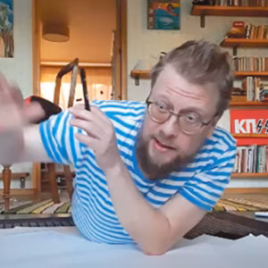 Soomõst Kar’alast peri eesti kiränik lugõ võrokeelist luulõt