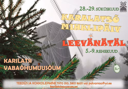 PÄÄHÄMÄÄRMINE. Leevänätäl Karilatsi vabaõhumuusõumin 5.–9. rehekuul