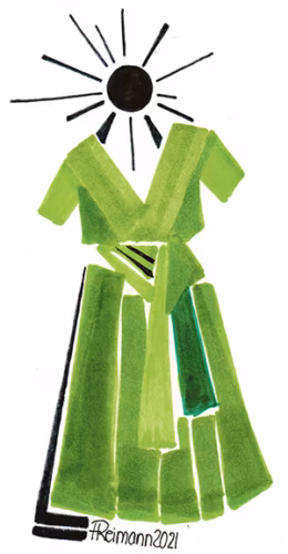 Kümme kleiti. 7. kleit