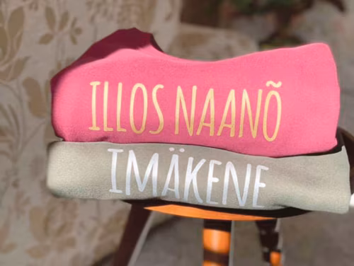 Üükakk pakk võrokeelitside kirjuga hammit