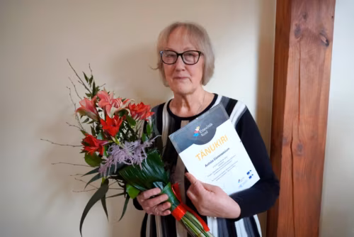 Kats V&otilde;romaa kuuli saiva &uuml;le-eestilidsen ettev&otilde;tmis&otilde;n tunnustust