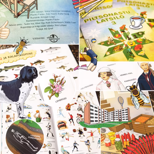 Valmis om saanu vahtsõnõ piltsõnastu latsilõ