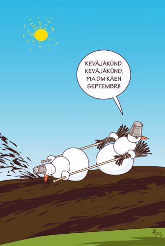 Parm tsuskas: kev&auml;j&auml;k&uuml;nd