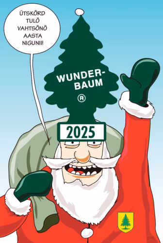 Parm tsuskas:  ütskõrd tulõ vahtsõnõ aasta nigunii!