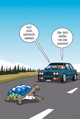 Parm tsuskas: kunn tii pääl