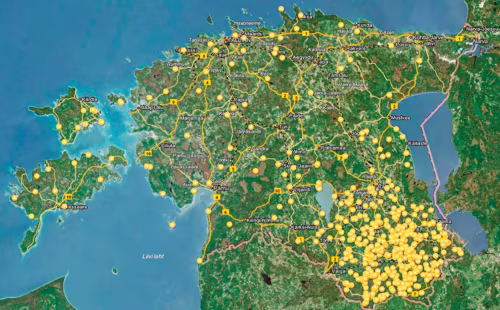 Suidsusannu võrgukaart